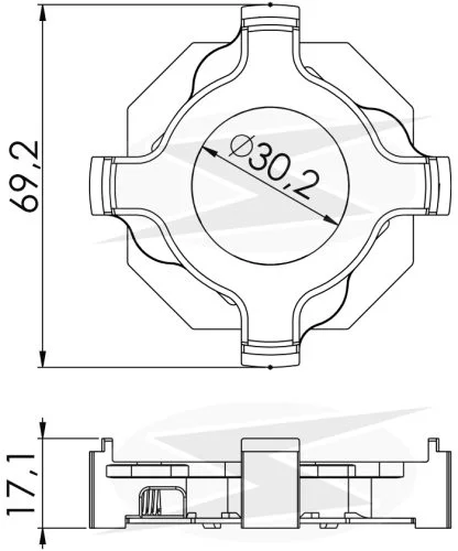 Porta Carbones para arrancador